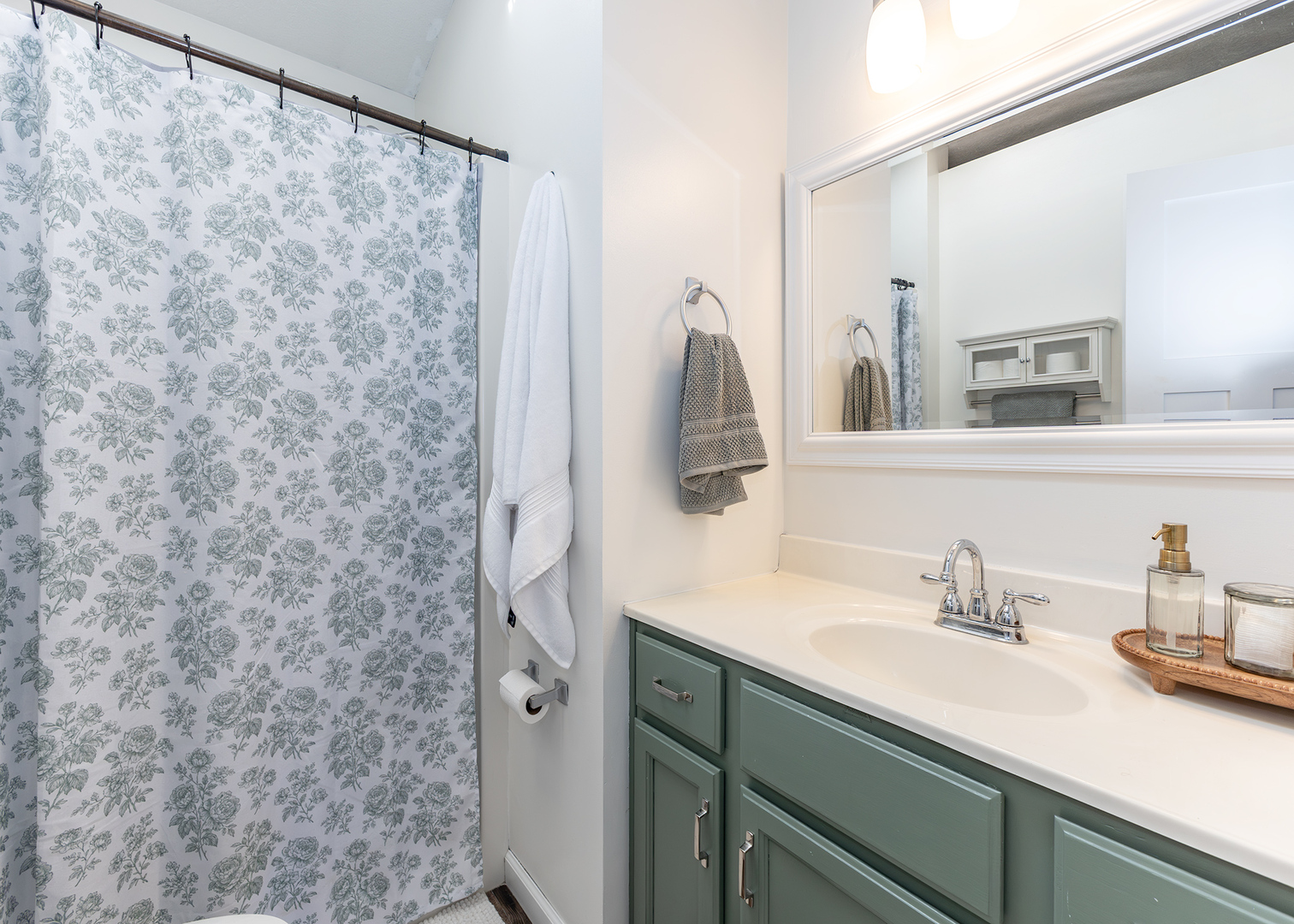 57 Deer Path Court Geneseo, IL 61254 - Photo 23 of 32 a bathroom with a sink and a mirror