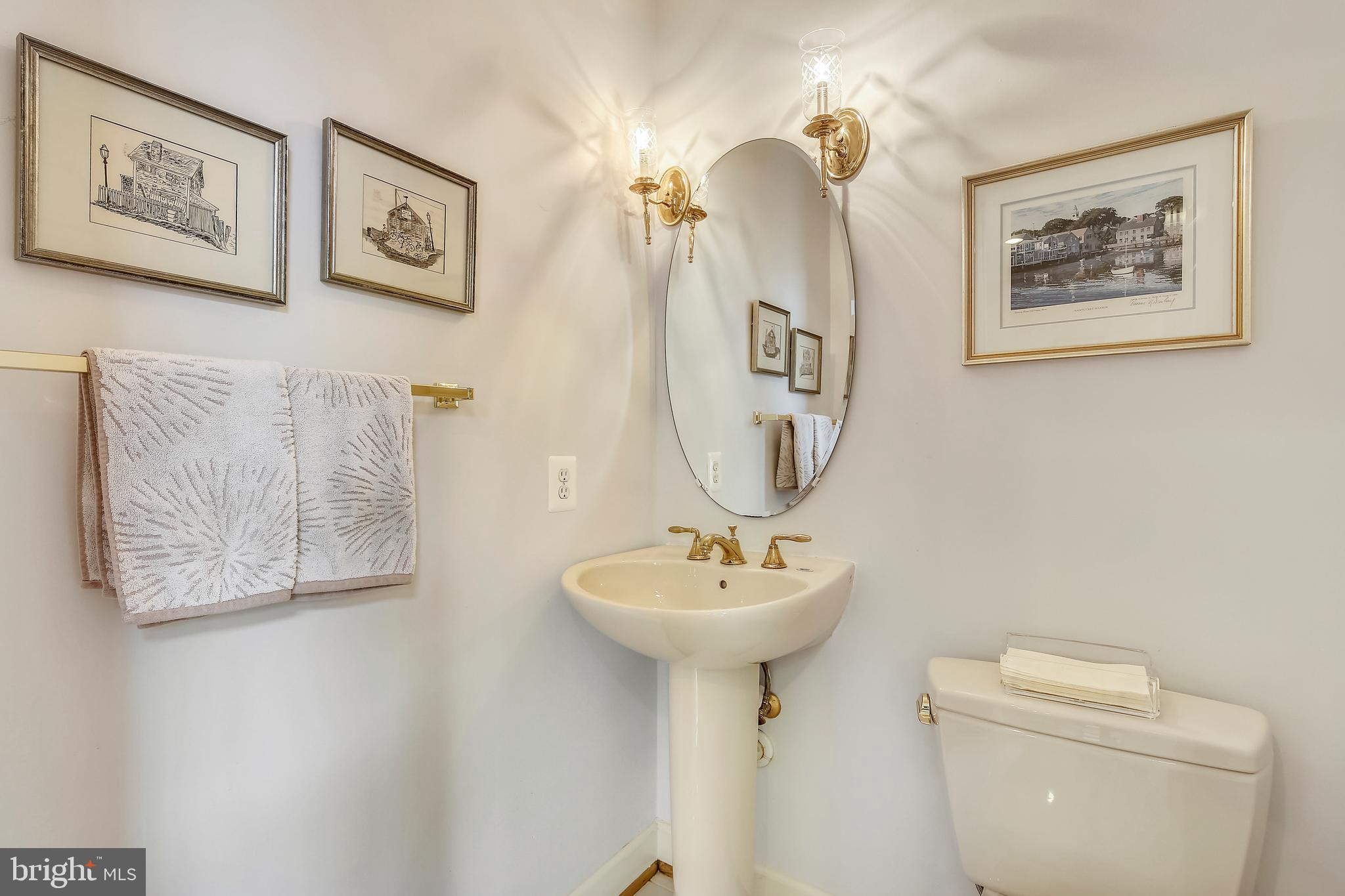 8438 Bells Ridge Terrace Potomac, MD 20854 - Photo 8 of 17 Main Floor Powder Room