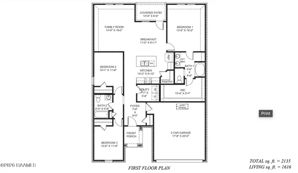 $234,500 | 102 Esson Drive, Maurice, LA 70555