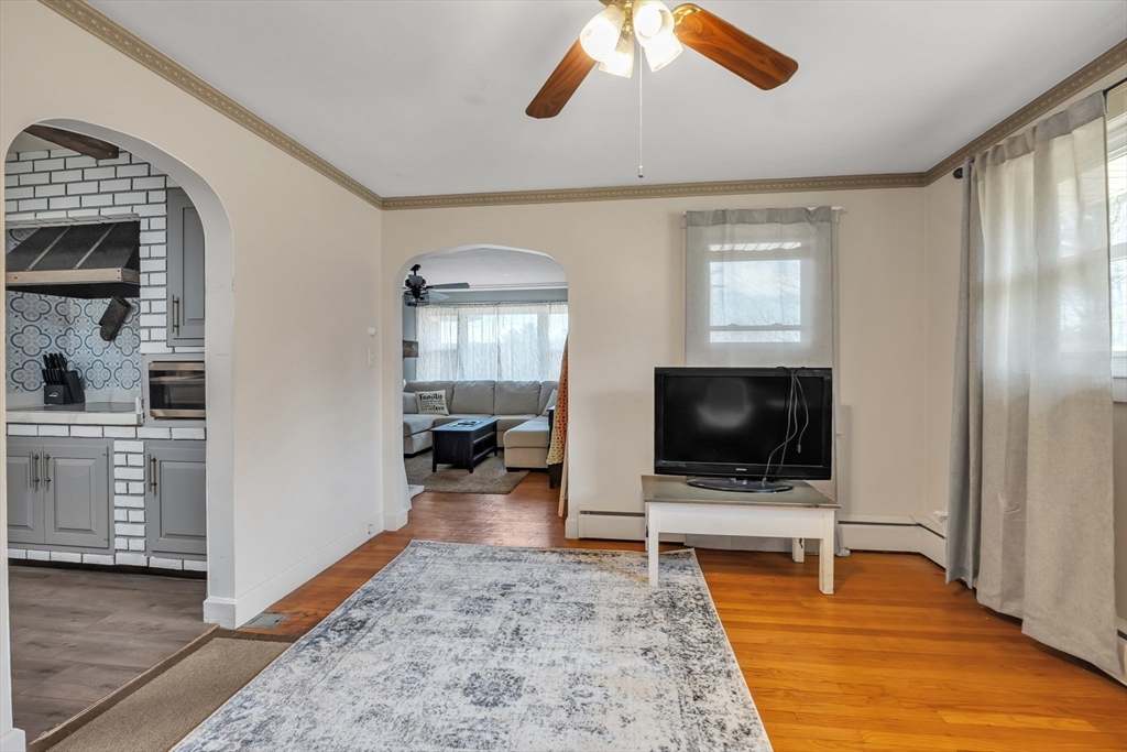 109 North Brookfield Road Barre, MA 01005 - Photo 6 of 42 a living room with furniture and a flat screen tv