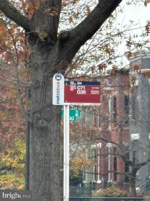 817 4th Street Northeast Washington, DC 20002 - Photo 23 of 24 BUS STOP AT THE CROSS ST
