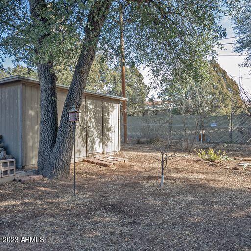 503 South Rim View Circle Payson, AZ 85541 - Photo 35 of 37 Shed in Back Yard