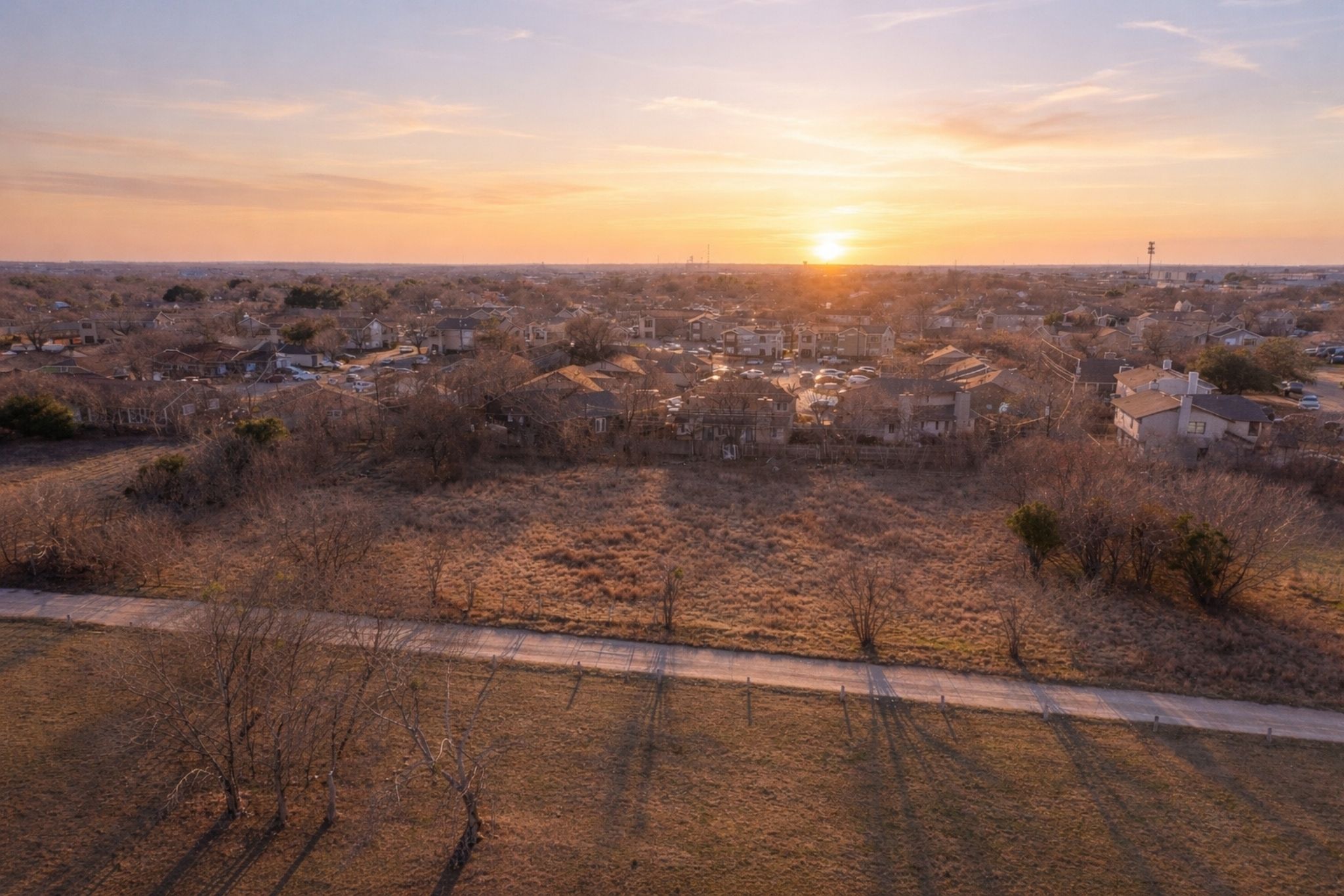 902 East Bowman Road Round Rock, TX 78664 - Photo 5 of 5 an aerial view of house with yard and mountain view in back