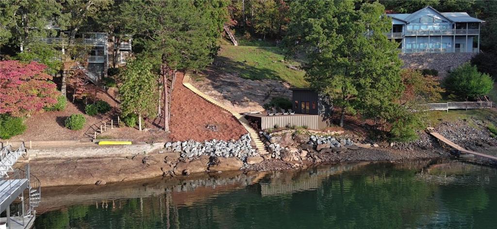 Lot 3 Lake Breeze Acres Other-north Carolina Nc 28904 Hayesville, NC 28904 - Photo 10 of 25 a bird view of house with outdoor space and lake view