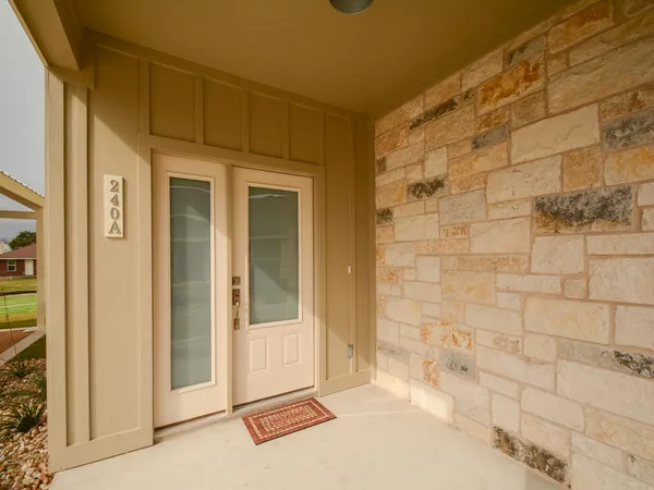 a view of a small space