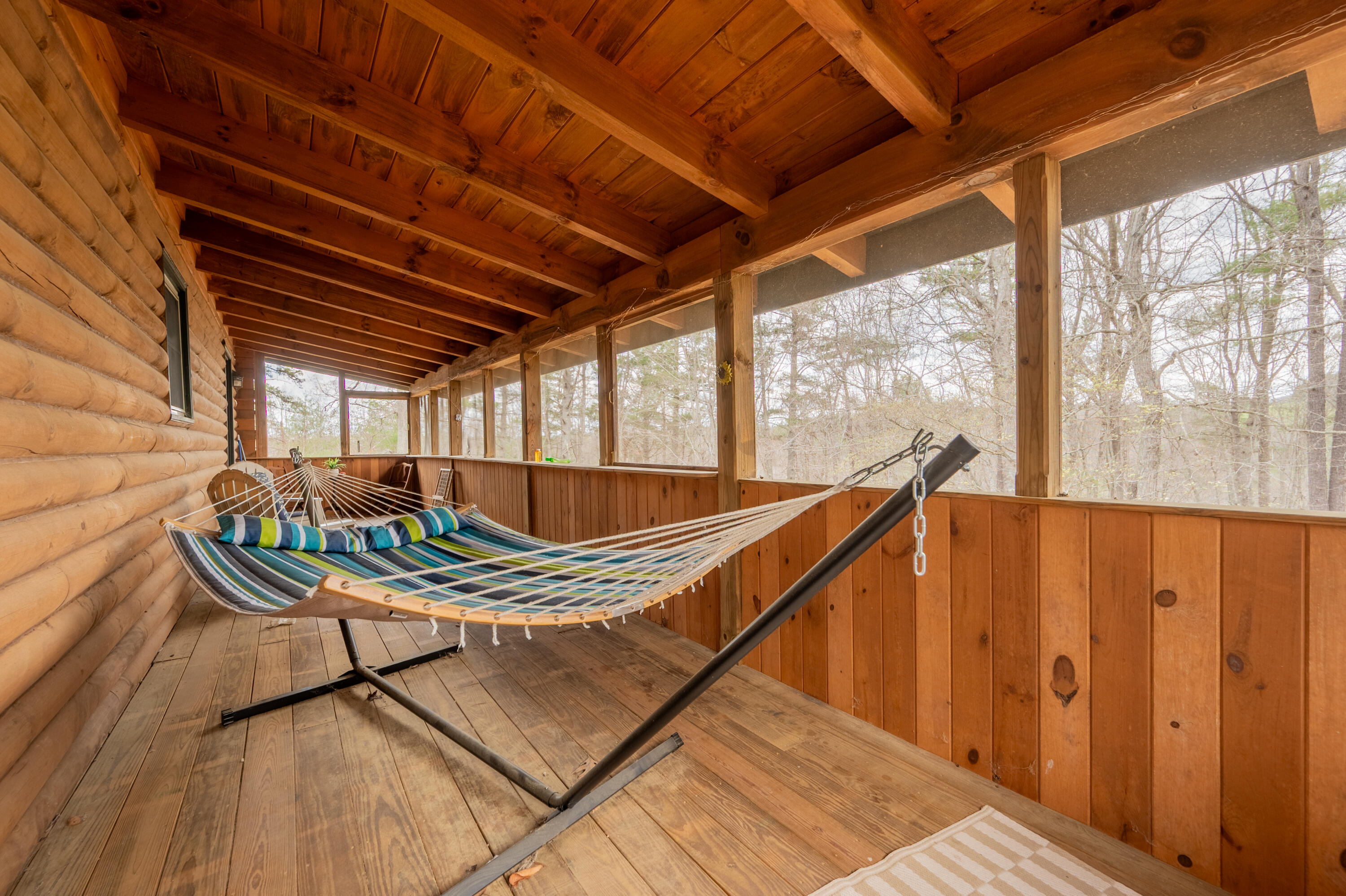 183 Pine Mountain Road Northeast Floyd, VA 24091 - Photo 27 of 54 a deck view with a seating space