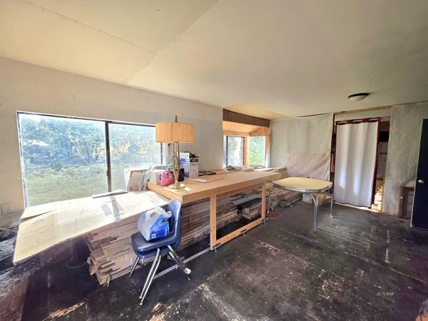 a very nice looking room with a large window