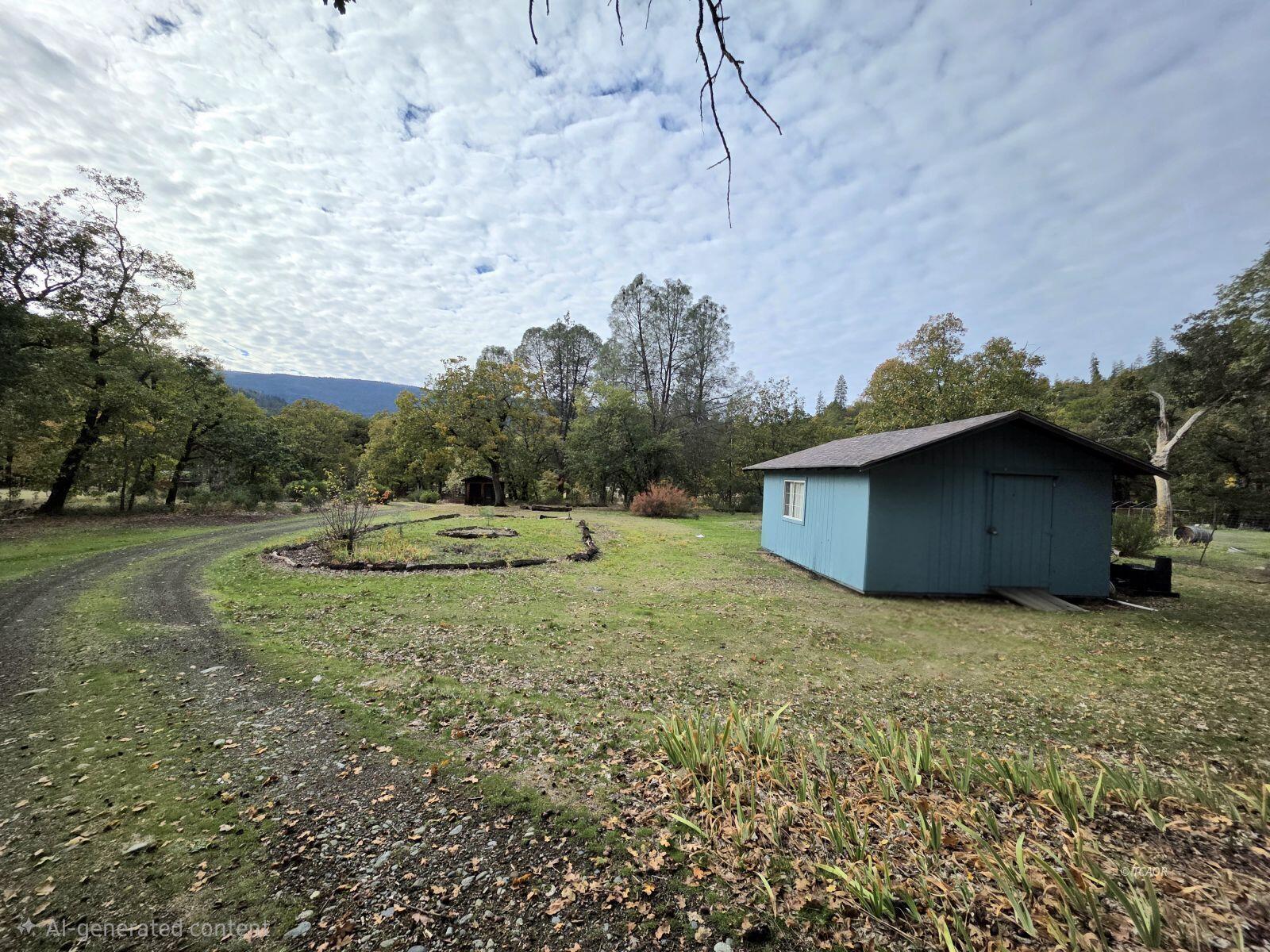 230 Corral Bottom Road Hyampom, CA 96046 - Photo 26 of 42 a view of a backyard