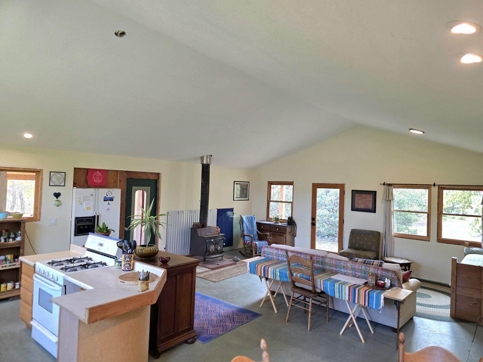 230 Corral Bottom Road Hyampom, CA 96046 - Photo 6 of 42 a workspace with furniture and window