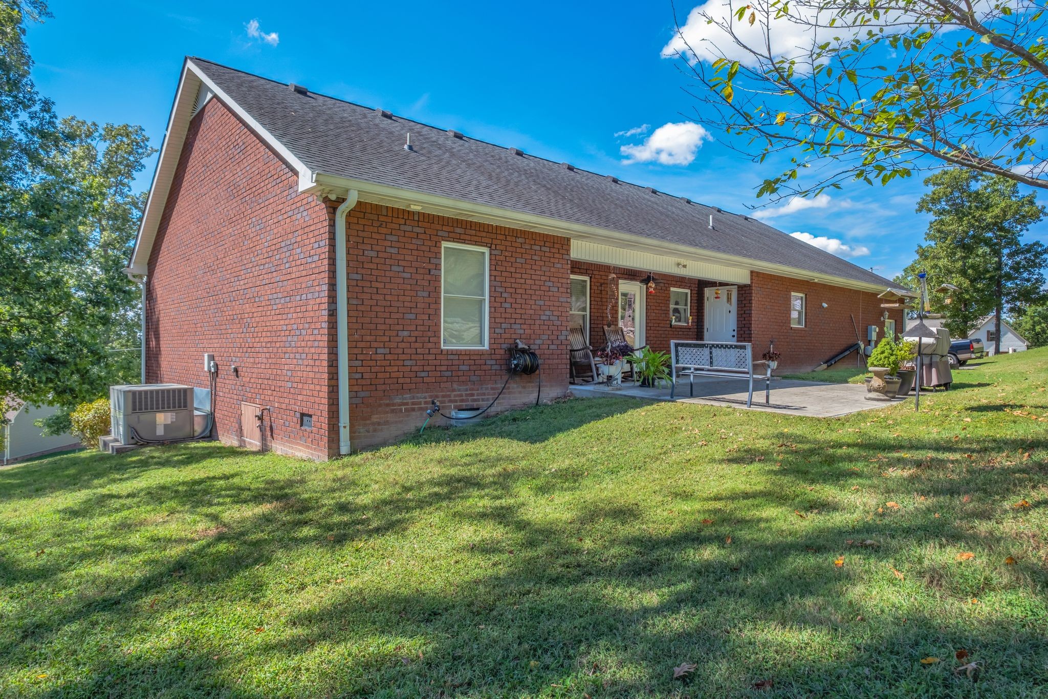 200 Hickory Ridge Lane Hartsville, TN 37074 - Photo 29 of 35 a front view of house with yard and outdoor seating