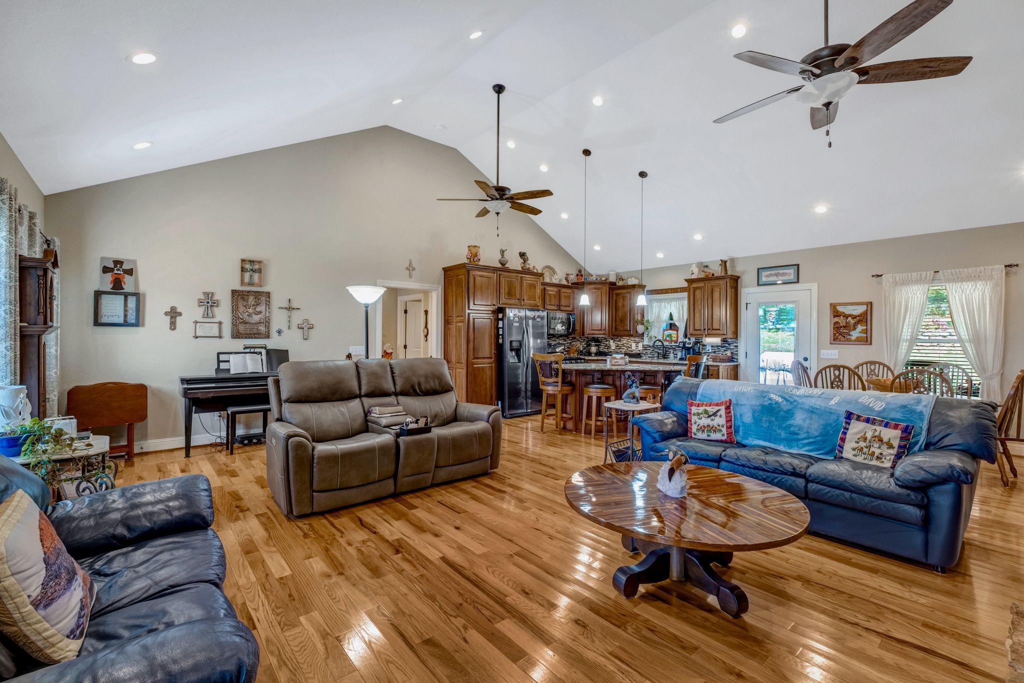 200 Hickory Ridge Lane Hartsville, TN 37074 - Photo 10 of 35 a living room with furniture and wooden floor