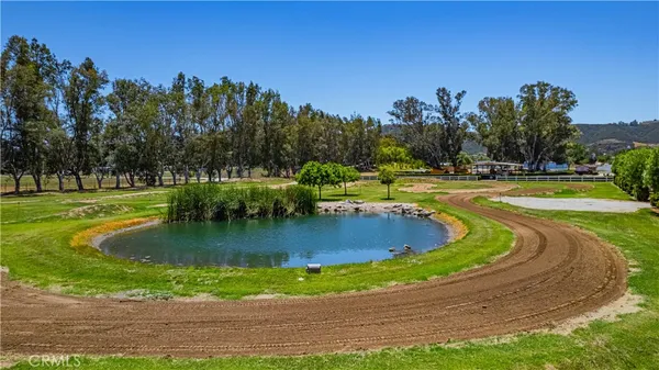 a view of a swimming pool and outdoor space