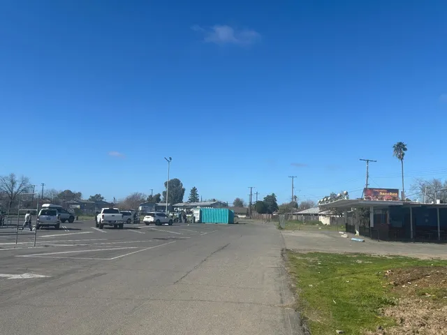 a view of the street