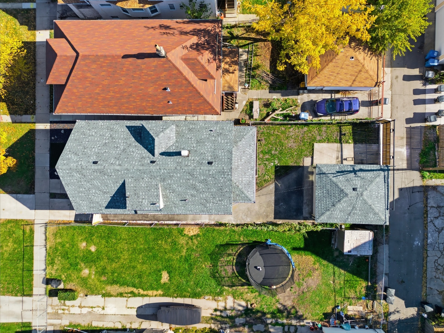 5915 West Iowa Street Chicago, IL 60651 - Photo 17 of 35 an aerial view of a house with yard swimming pool and outdoor seating
