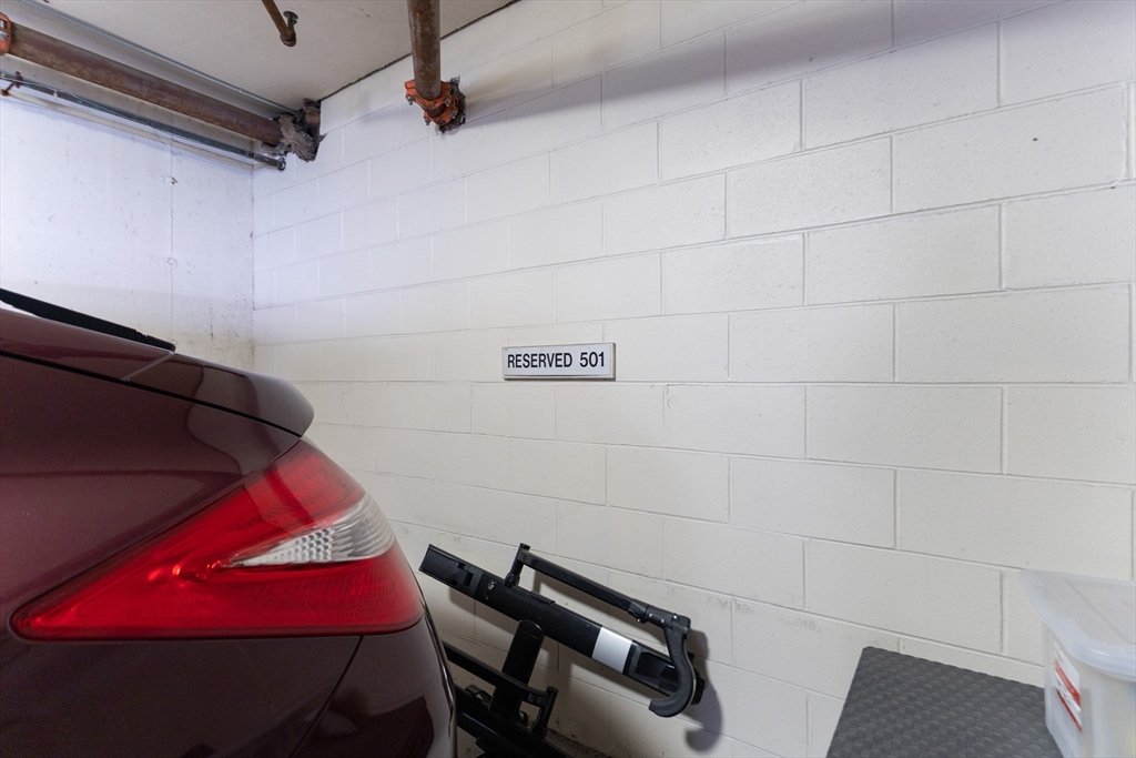 44 Elm Street, Unit 501 Worcester, MA 01609 - Photo 23 of 32 a view of a room with racks on the wall