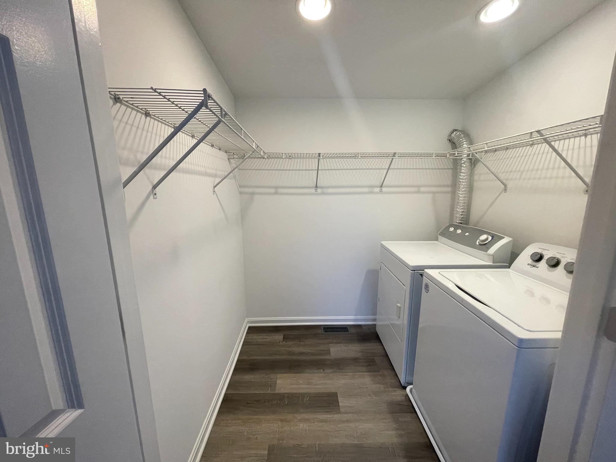 236 Meadow Road Pasadena, MD 21122 - Photo 25 of 28 Walk - in closet with laundry in Primary bedroom