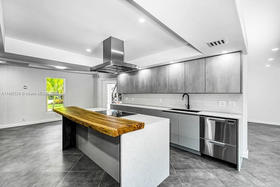 3010 Equestrian Drive Boca Raton, FL 33434 - Photo 20 of 53 a kitchen with stainless steel appliances granite countertop a sink and a stove