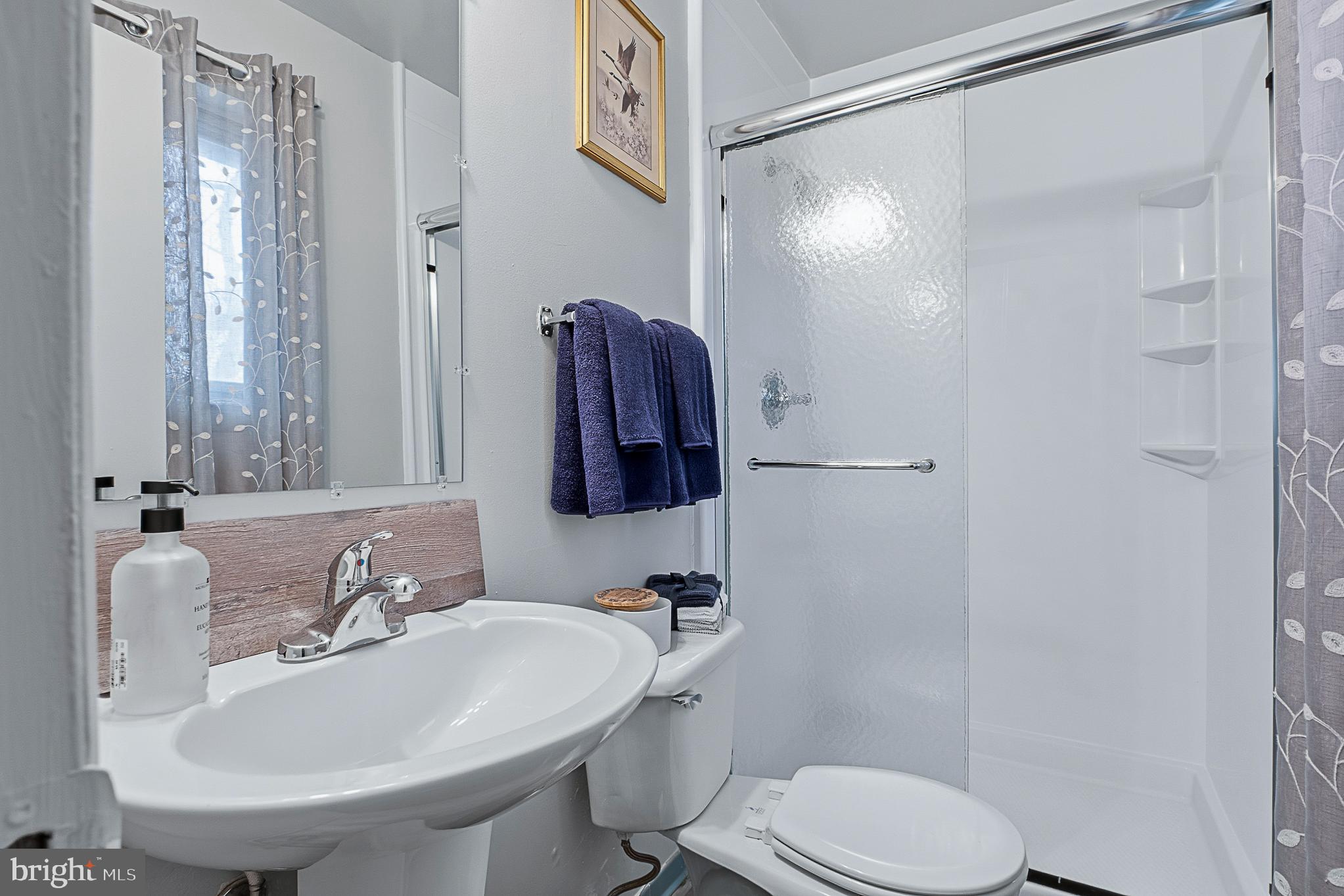 4542 Kinmount Road Lanham, MD 20706 - Photo 39 of 70 a bathroom with a sink toilet and shower