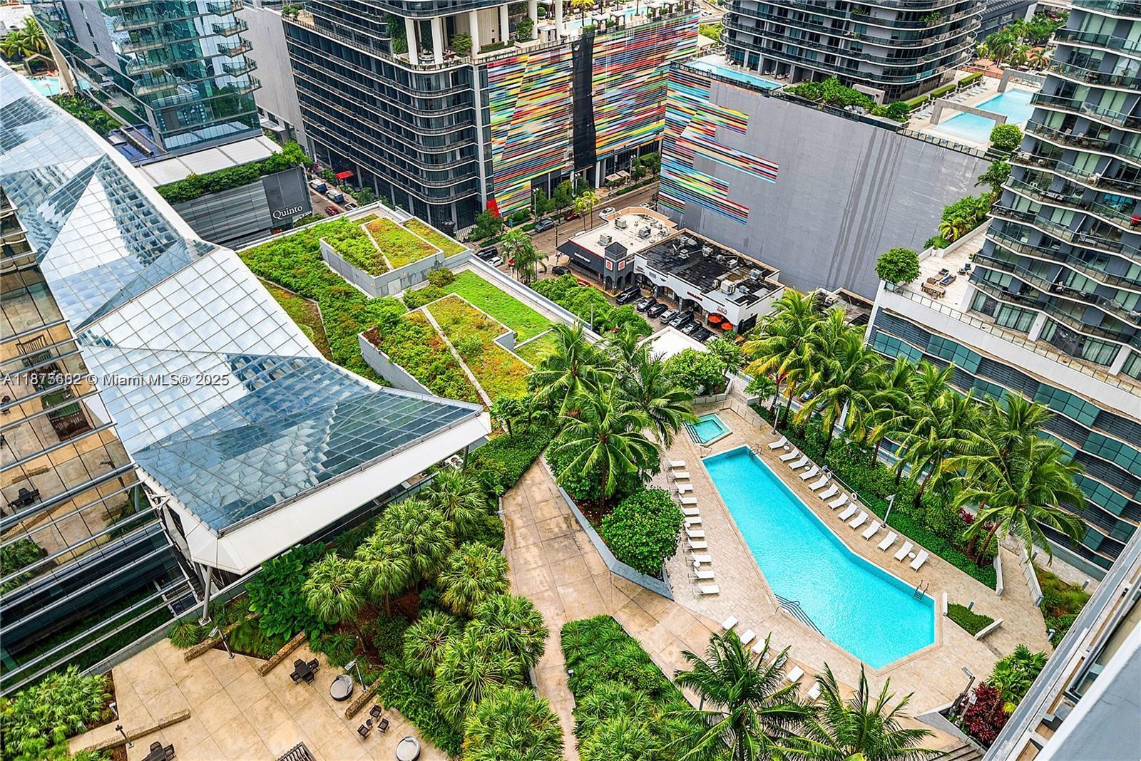 88 Southwest 7th Street, Unit 2204 Miami, FL 33130 - Photo 41 of 58 a view of an outdoor space with a street view