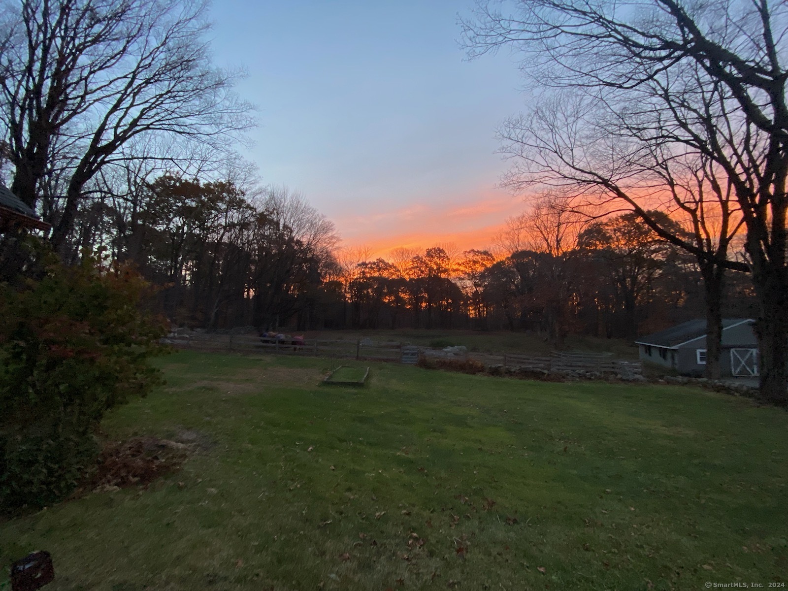 469 Platt Hill Road Winchester, CT 06098 - Photo 39 of 40 a view of backyard with green space