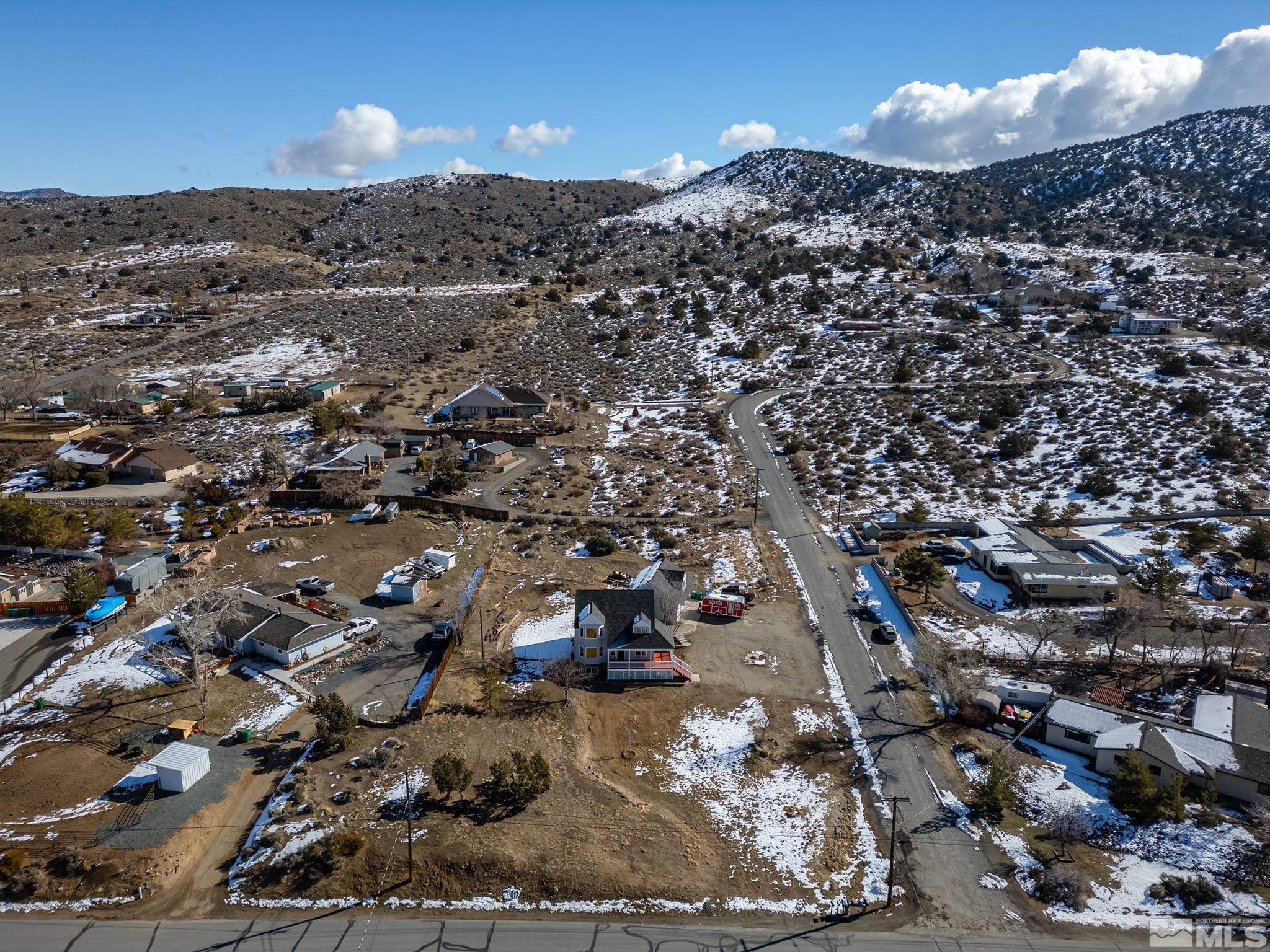 5960 Mallow Road Carson City, NV 89701 - Photo 28 of 34 an aerial view of a house