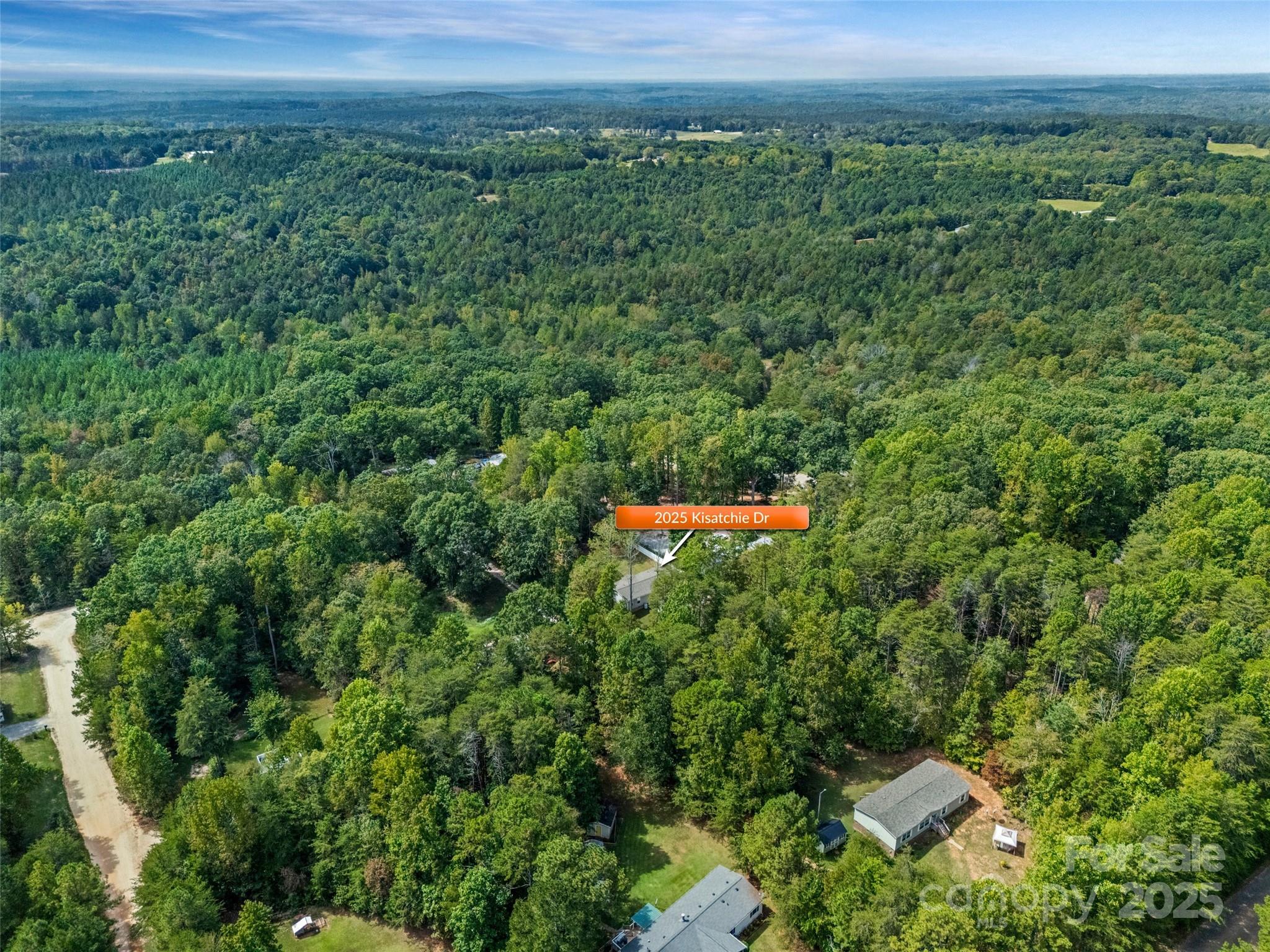 2025 Kisatchie Drive Hickory Grove, SC 29717 - Photo 33 of 33 a backyard of a house with a yard and outdoor seating