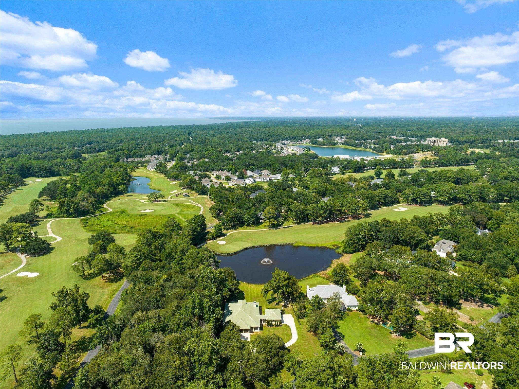 6341 Raintree Road Fairhope, AL 36532 - Photo 35 of 40 Birds eye view of property with a water view