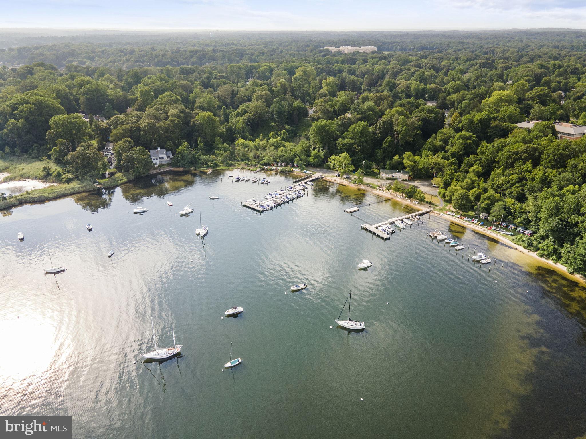 210 Old County Road Severna Park, MD 21146 - Photo 40 of 49 View looking back at home above Severn River
