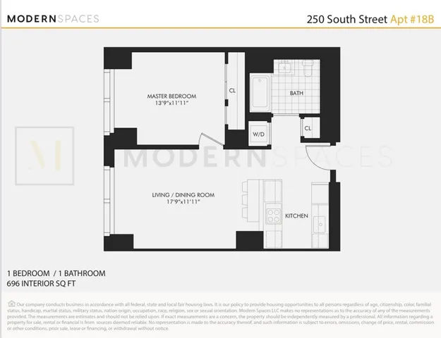 $1,325,000 | 252 South Street, Unit 18B | Two Bridges