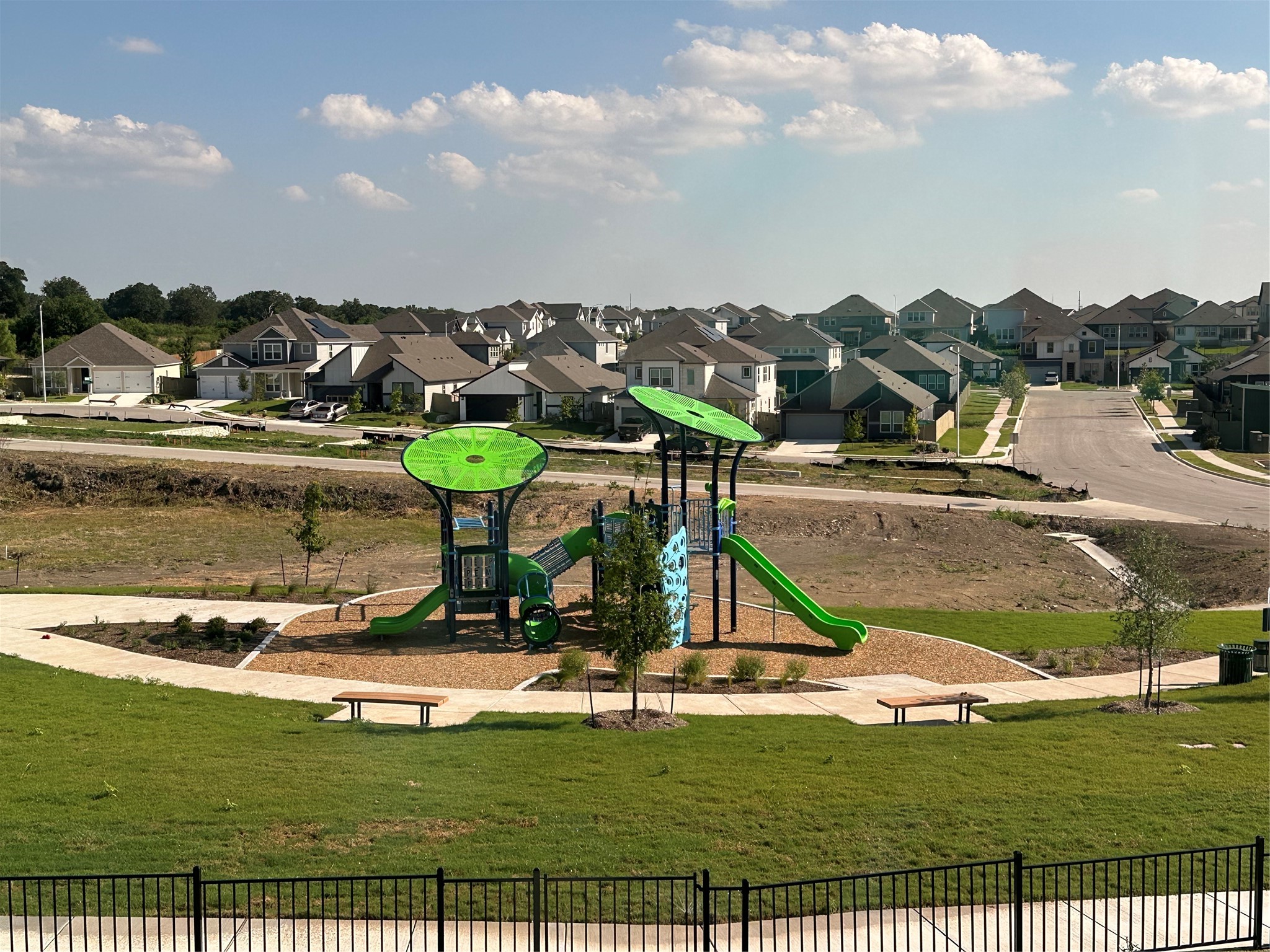 9320 Gladsome Path Manor, TX 78653 - Photo 13 of 18 a view of a ocean with a big yard