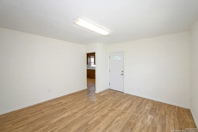 wooden floor in an empty room