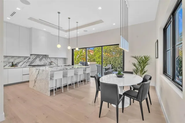 a close view of closet