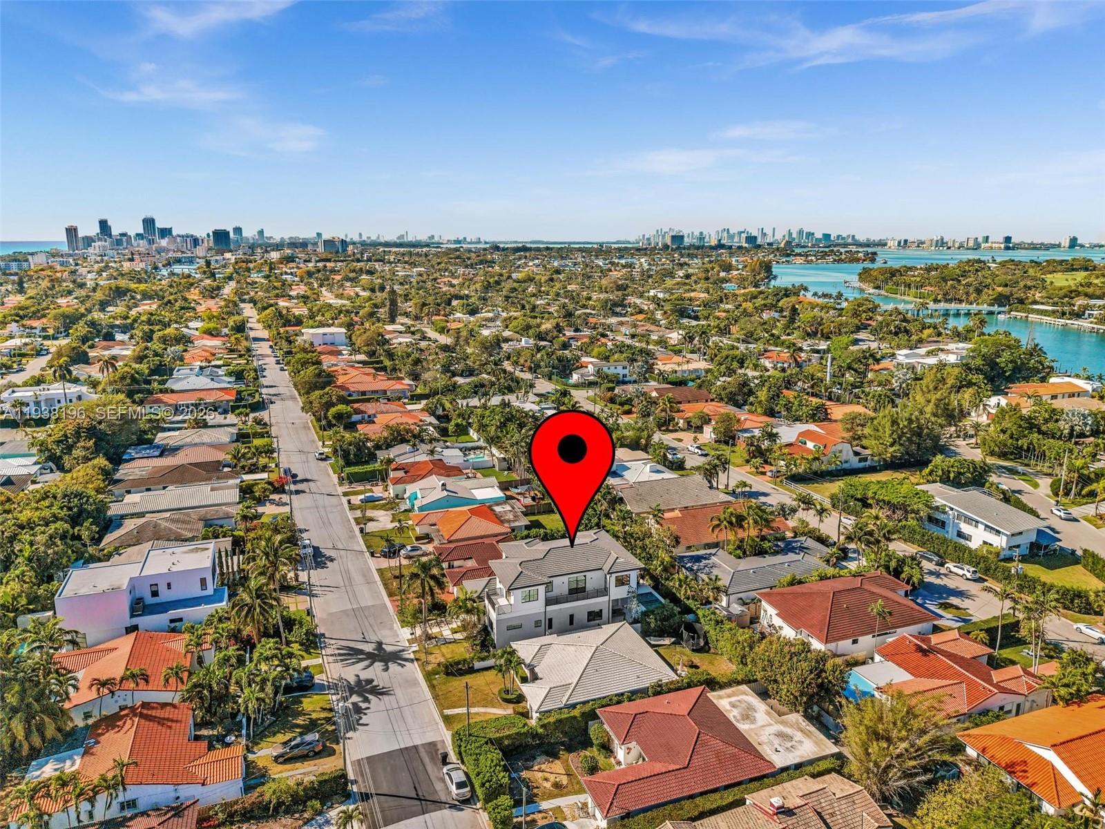 9264 Dickens Avenue Surfside, FL 33154 - Photo 46 of 46 an aerial view of a city