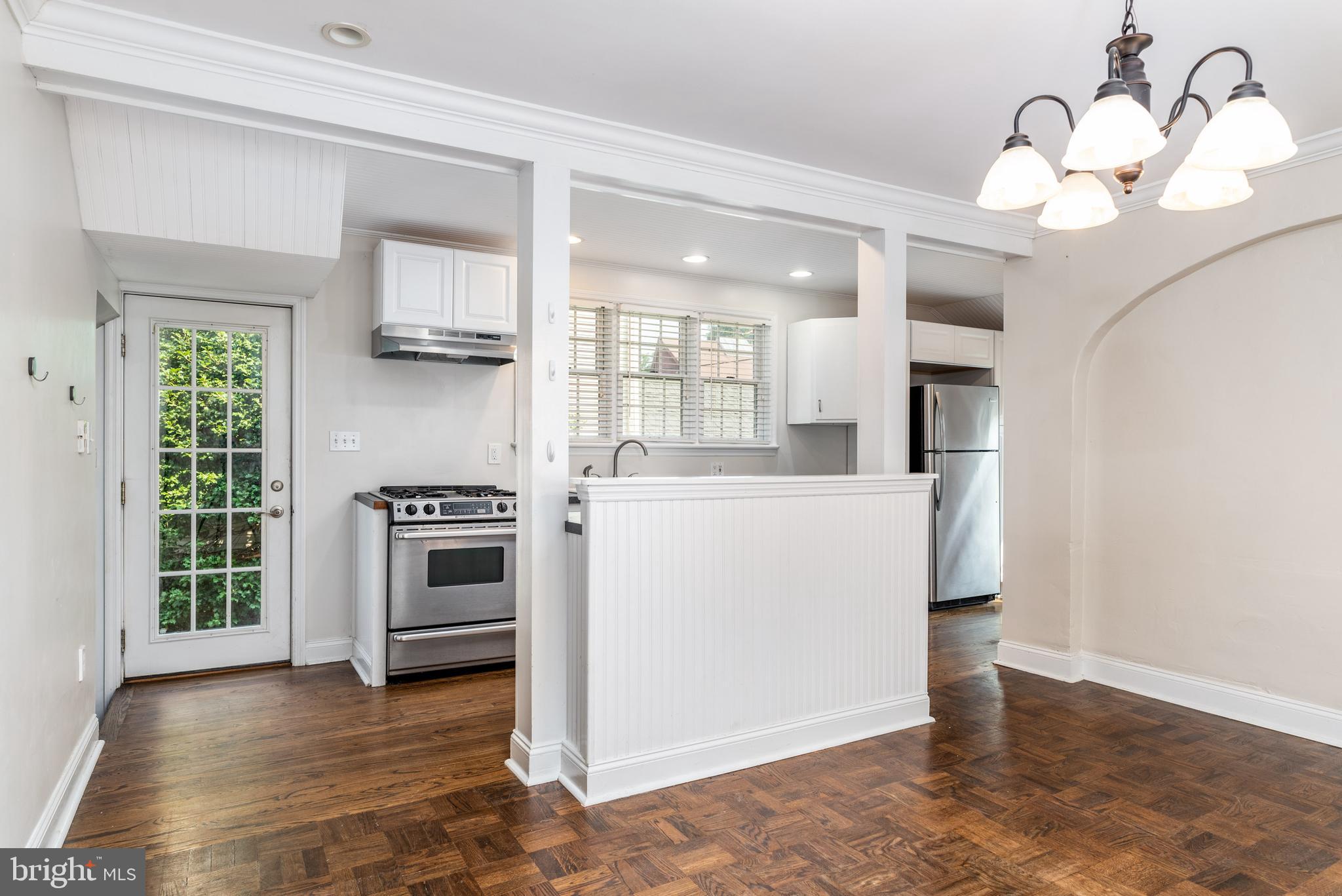 217 Rockglen Road Wynnewood, PA 19096 - Photo 12 of 17 Dining Room Opened to Kitchen