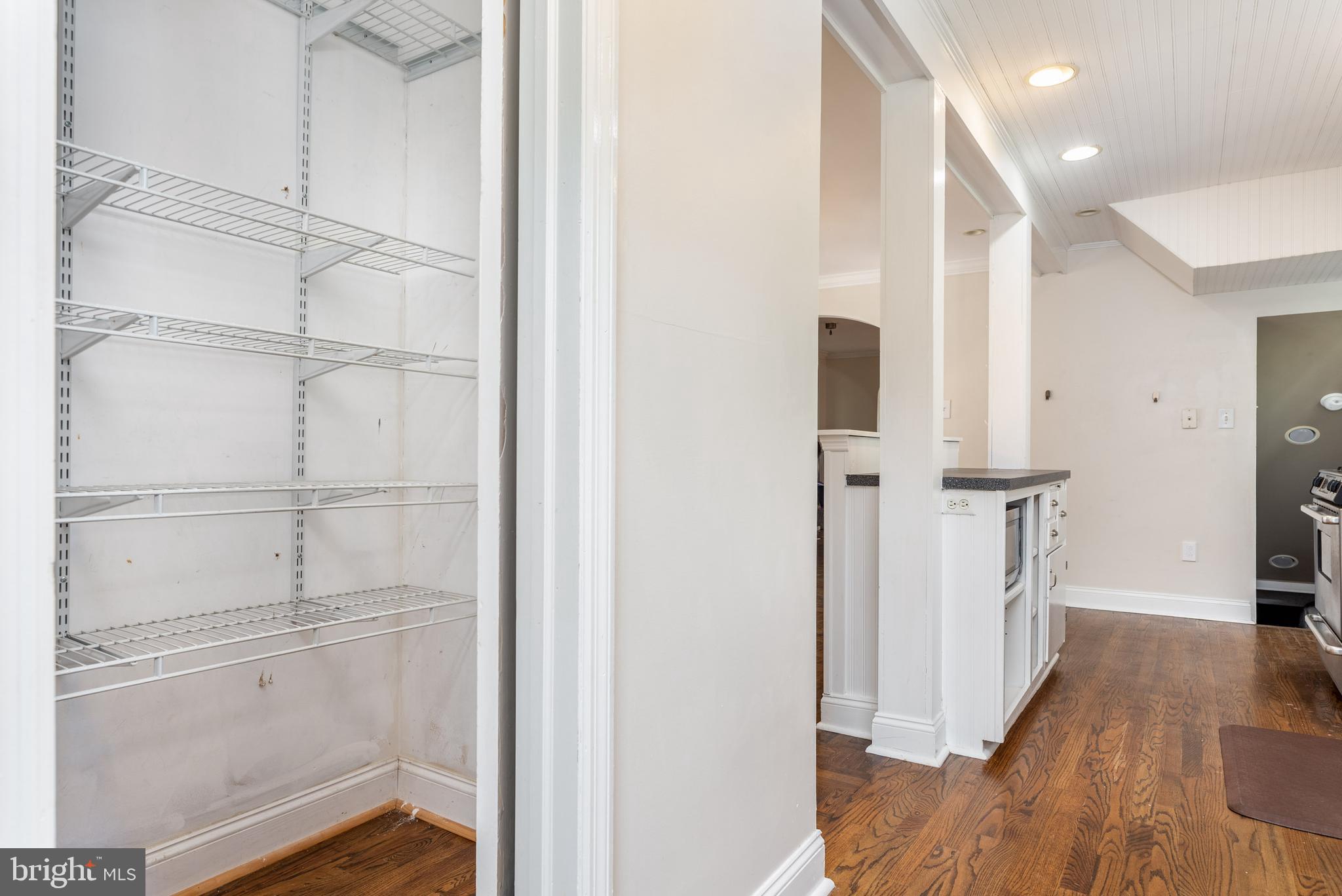 217 Rockglen Road Wynnewood, PA 19096 - Photo 15 of 17 Pantry Framed for Powder Room