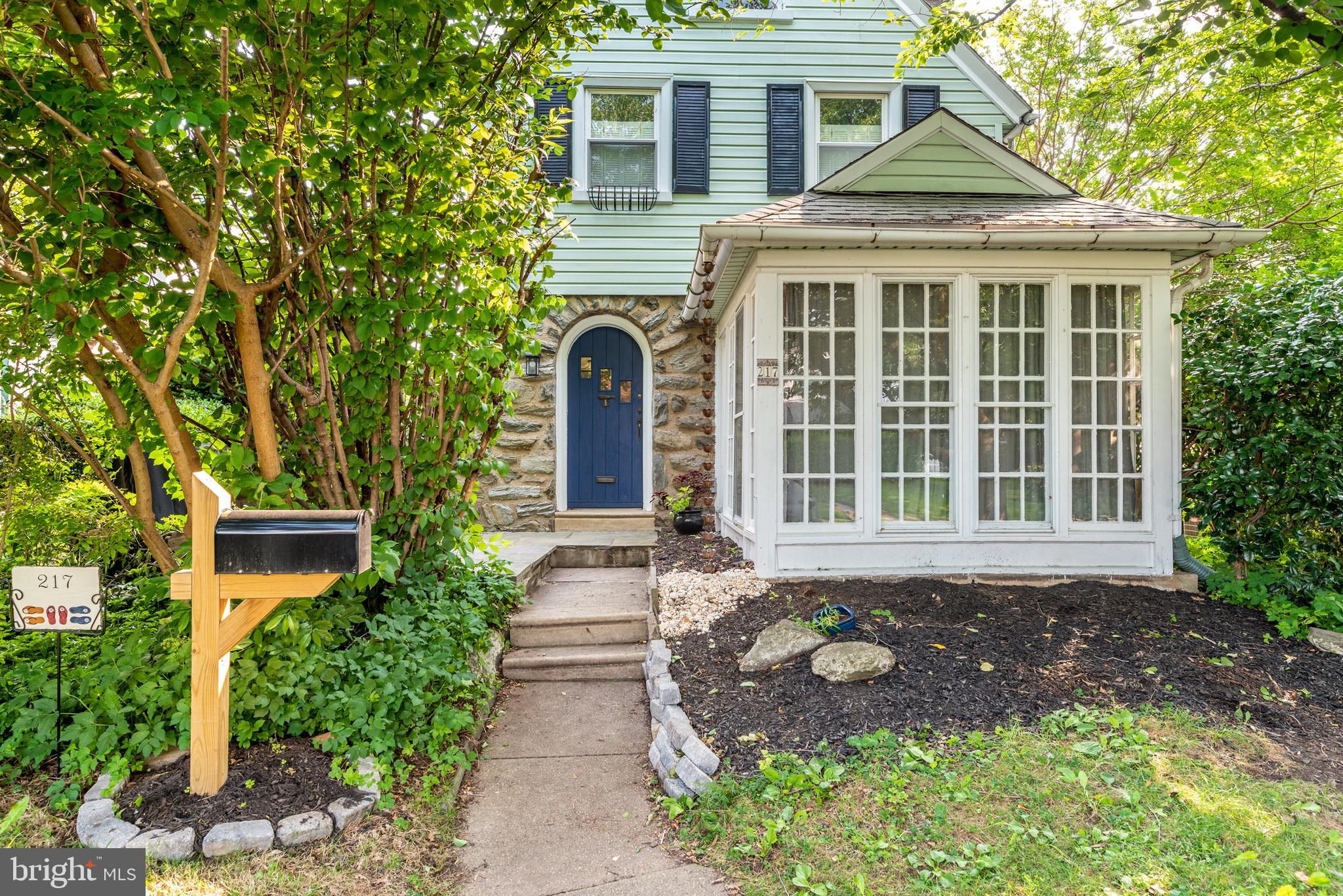 217 Rockglen Road Wynnewood, PA 19096 - Photo 3 of 17 Exterior Sun Room