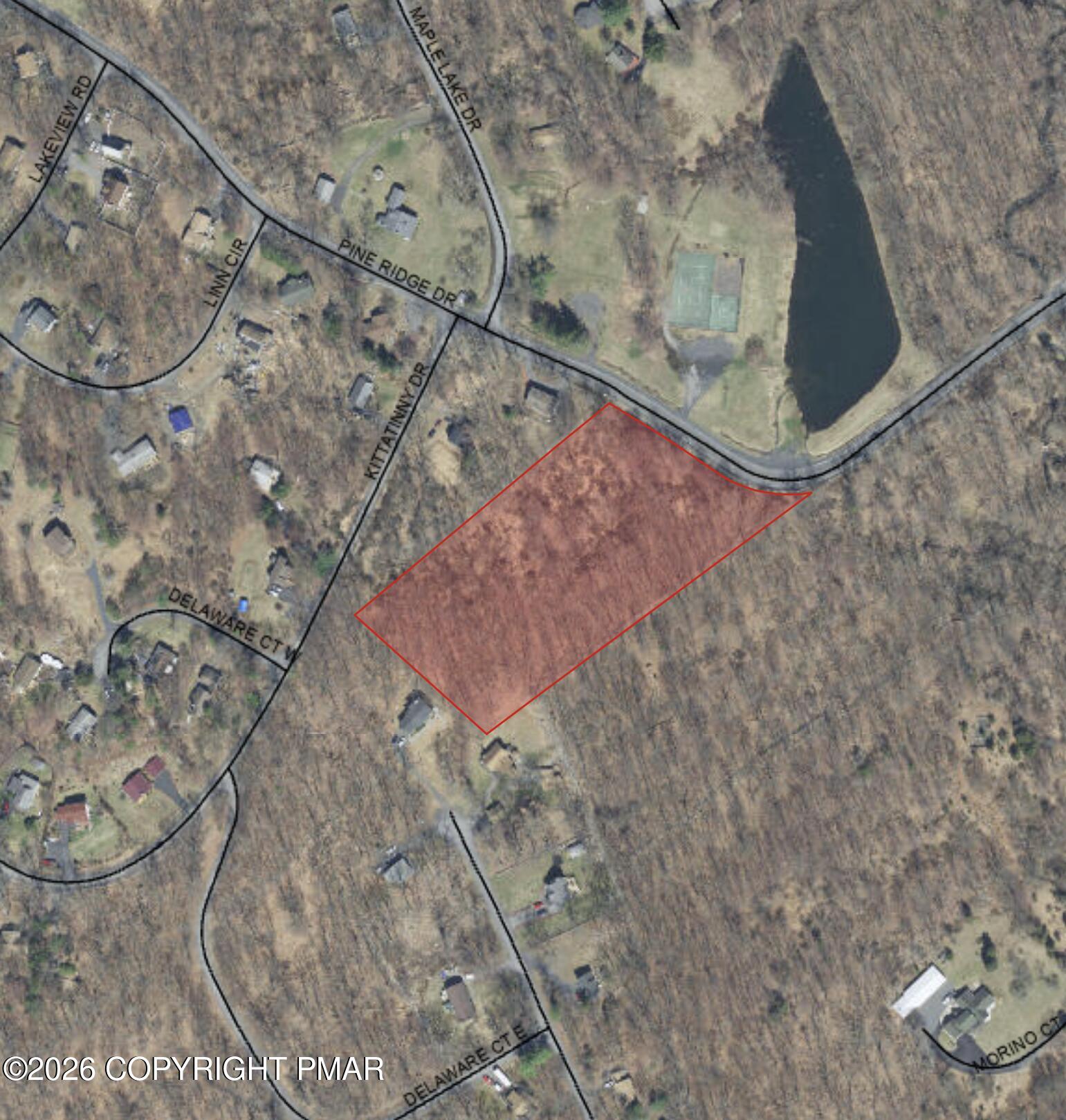 Tom Ridge Drive Bushkill, PA 18324 - Photo 1 of 2 Overhead Parcel