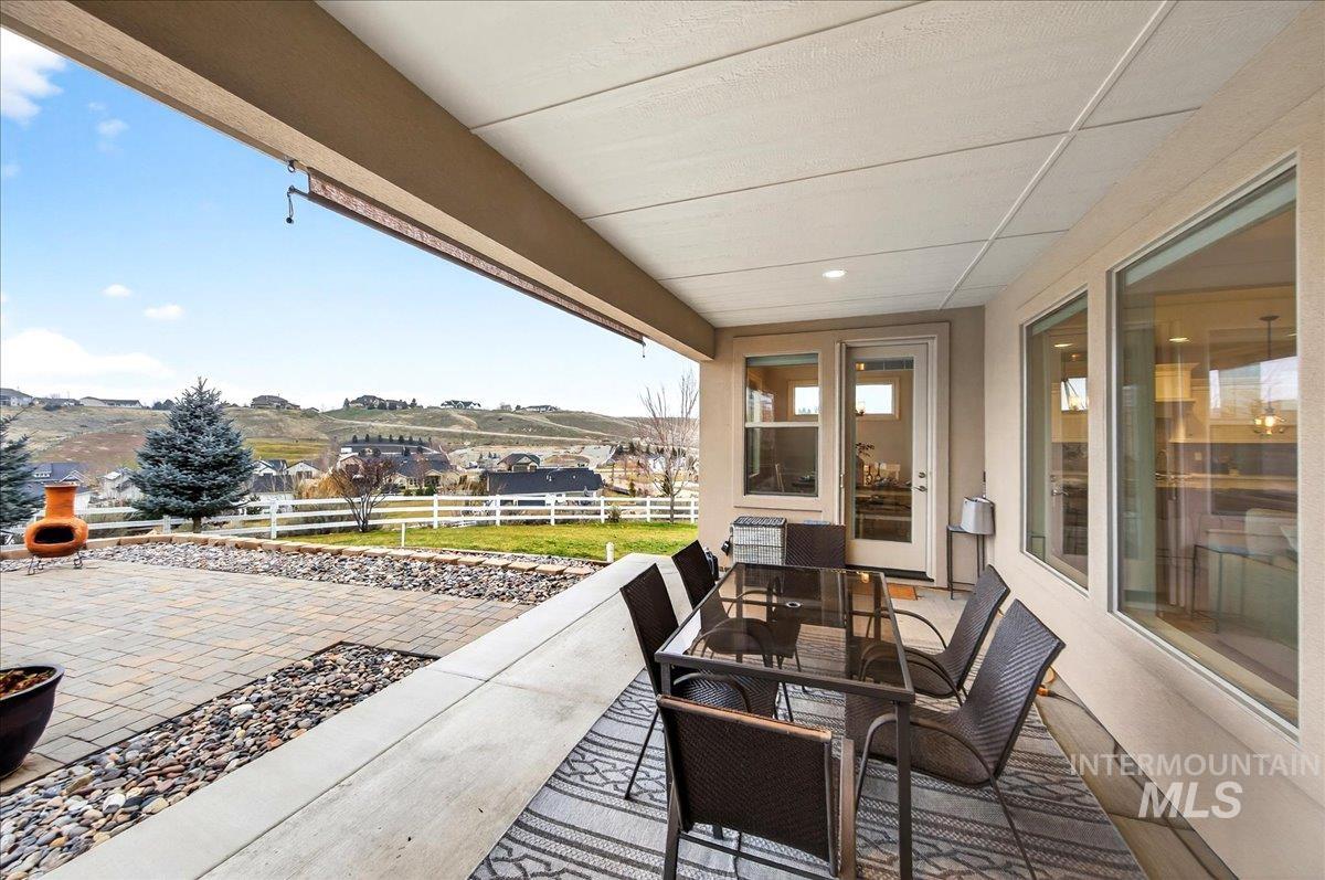 24813 Valley Run Place Star, ID 83669 - Photo 35 of 50 View of patio featuring outdoor dining area