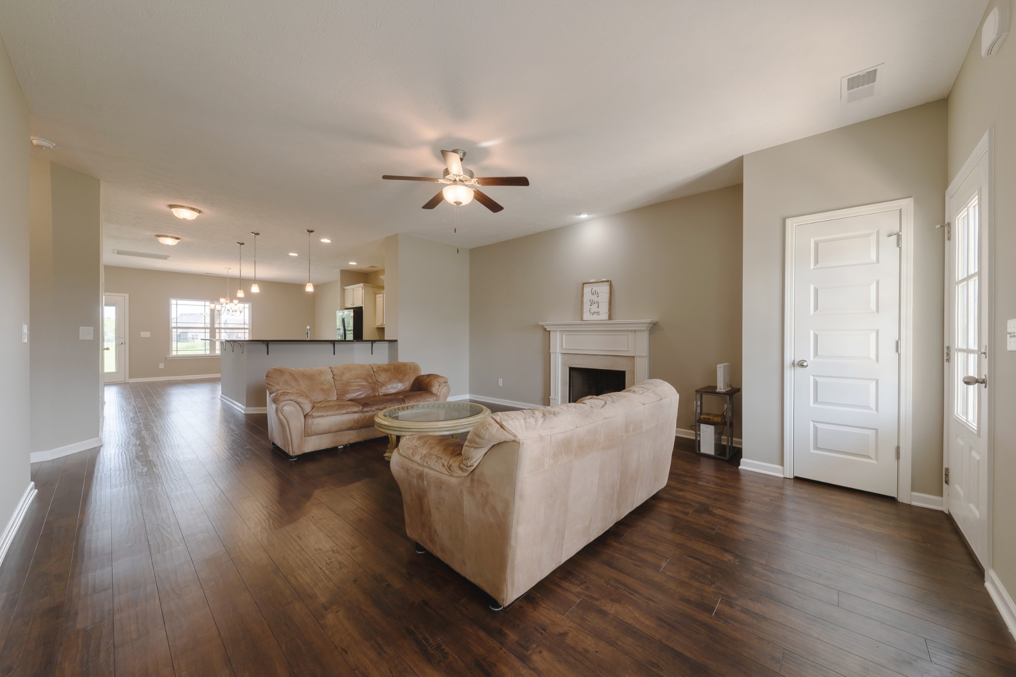 1426 Alamo Avenue Murfreesboro, TN 37129 - Photo 5 of 34 a living room with furniture and a fireplace