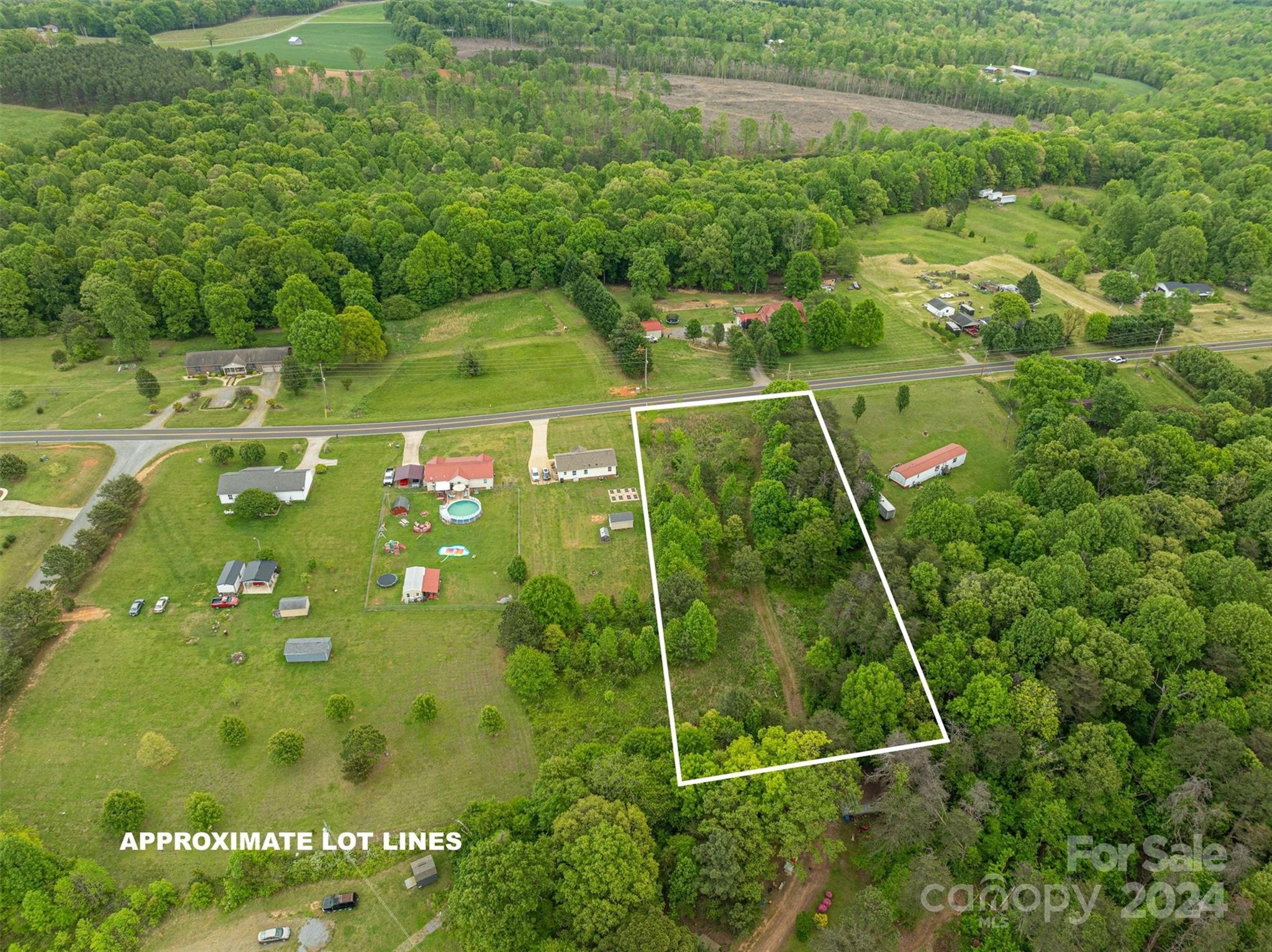 0 Cedar Grove Church Road Vale, NC 28168 - Photo 3 of 7 a view of a tennis court