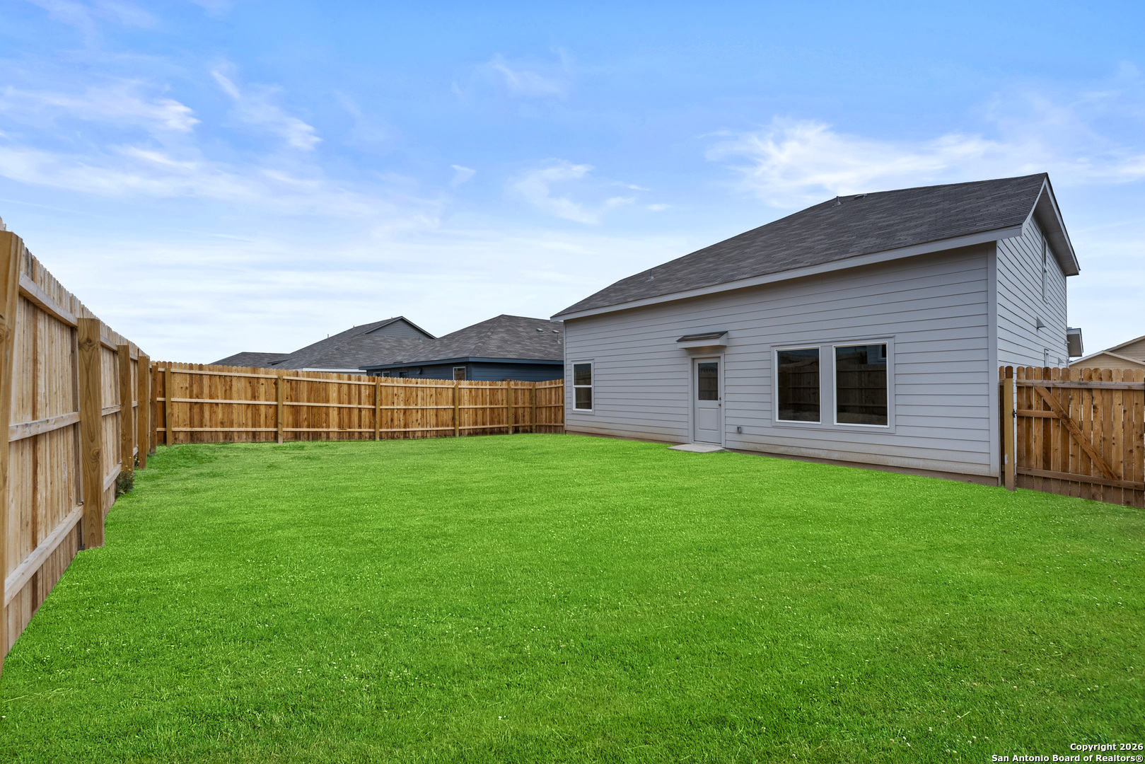 1834 Stonechat New Braunfels, TX 78130 - Photo 29 of 29 a view of a back yard of the house