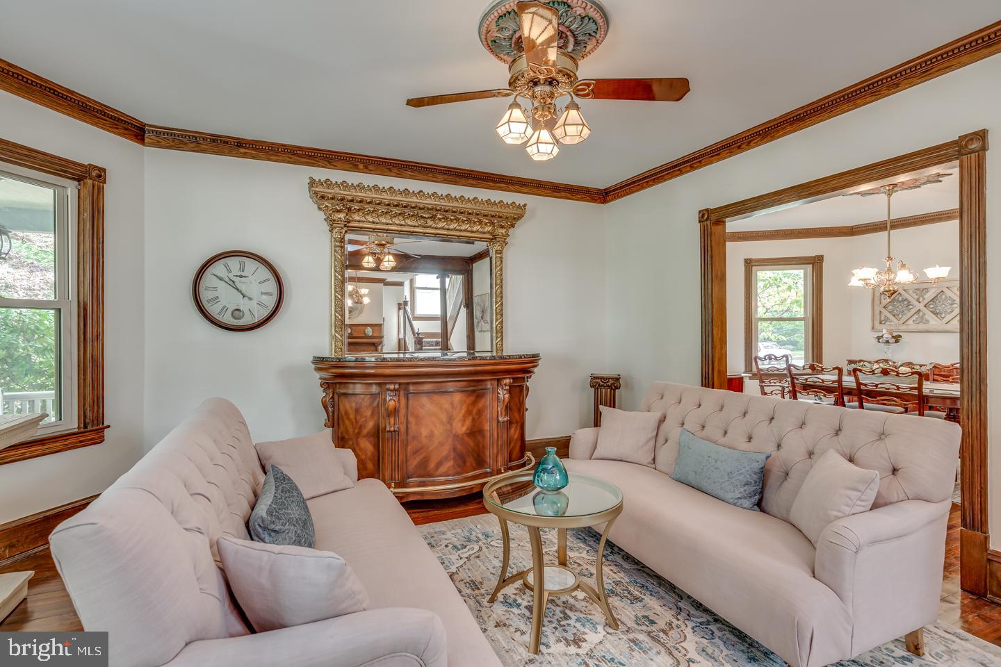 101 Warwick Road Haddonfield, NJ 08033 - Photo 12 of 55 Living Room