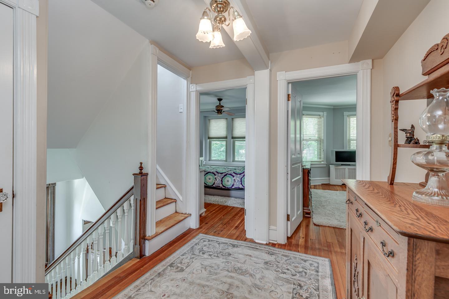 101 Warwick Road Haddonfield, NJ 08033 - Photo 25 of 55 2nd floor hallway