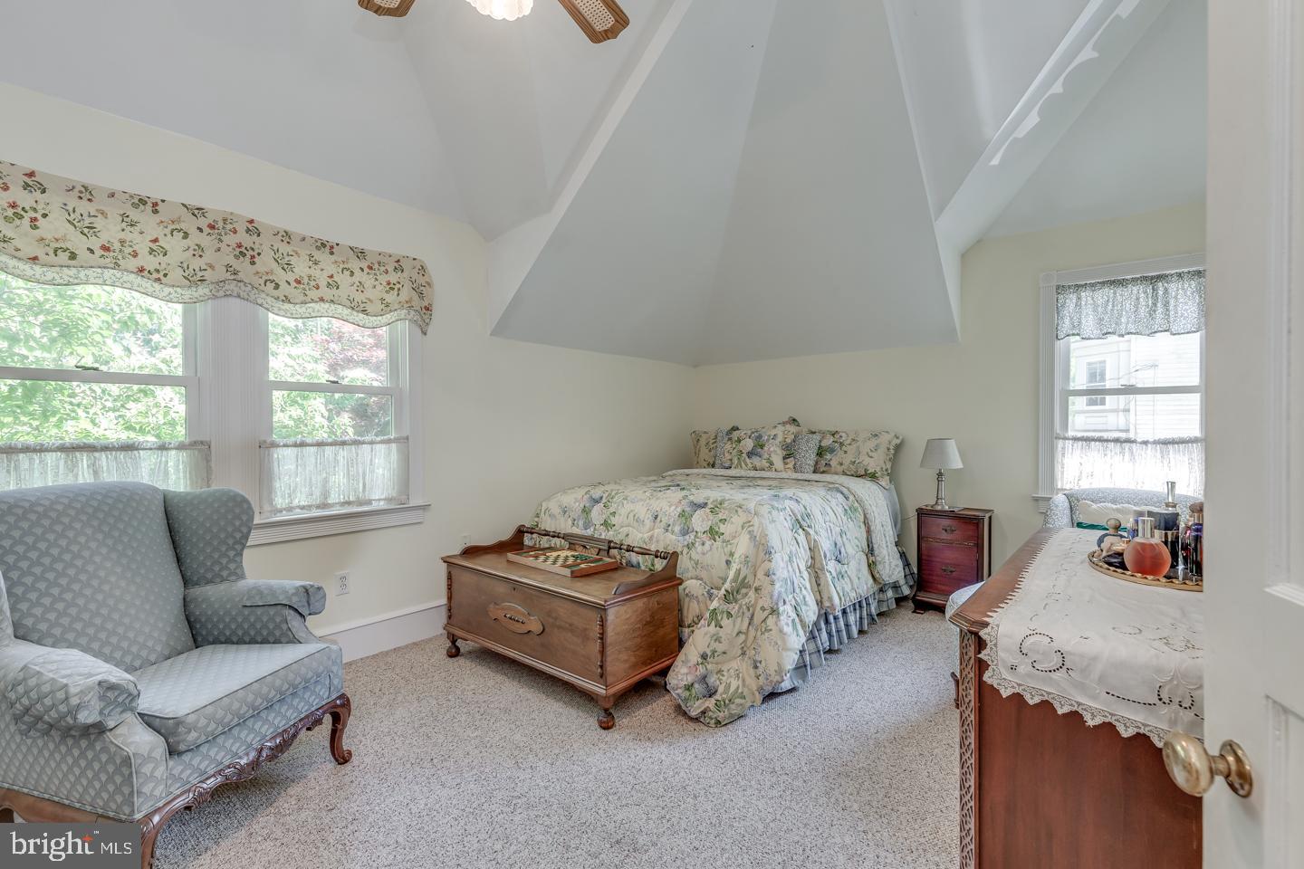 101 Warwick Road Haddonfield, NJ 08033 - Photo 46 of 55 Suite - bedroom with cathedral ceiling