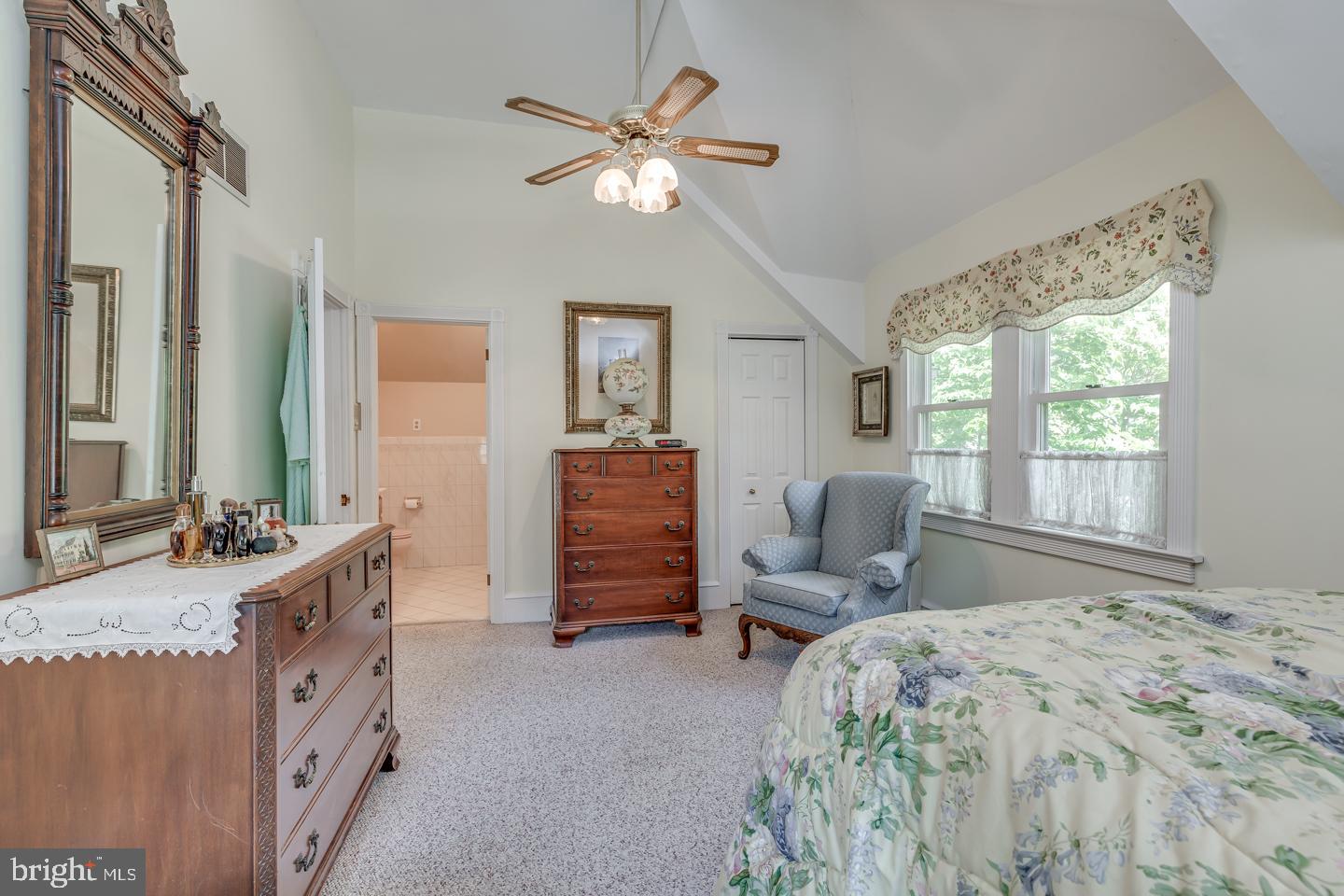 101 Warwick Road Haddonfield, NJ 08033 - Photo 47 of 55 Suite - bedroom with cathedral ceiling