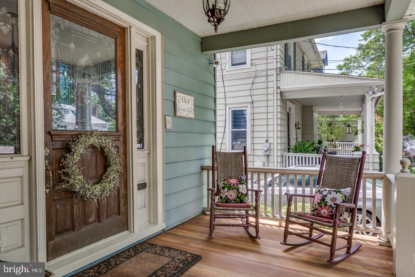 101 Warwick Road Haddonfield, NJ 08033 - Photo 6 of 55 Front porch