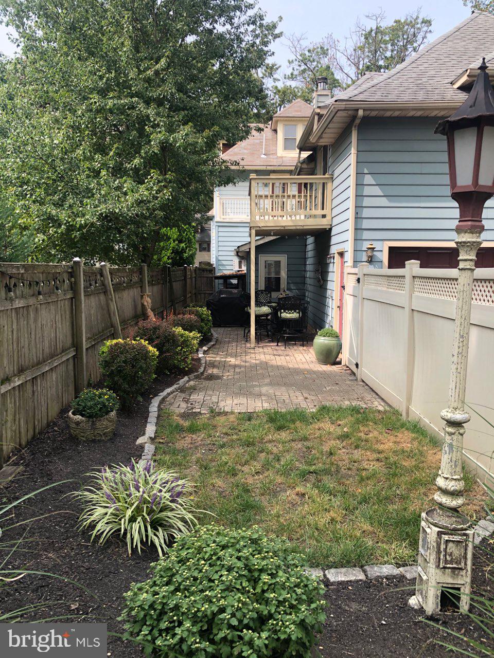 101 Warwick Road Haddonfield, NJ 08033 - Photo 54 of 55 Fenced in patio