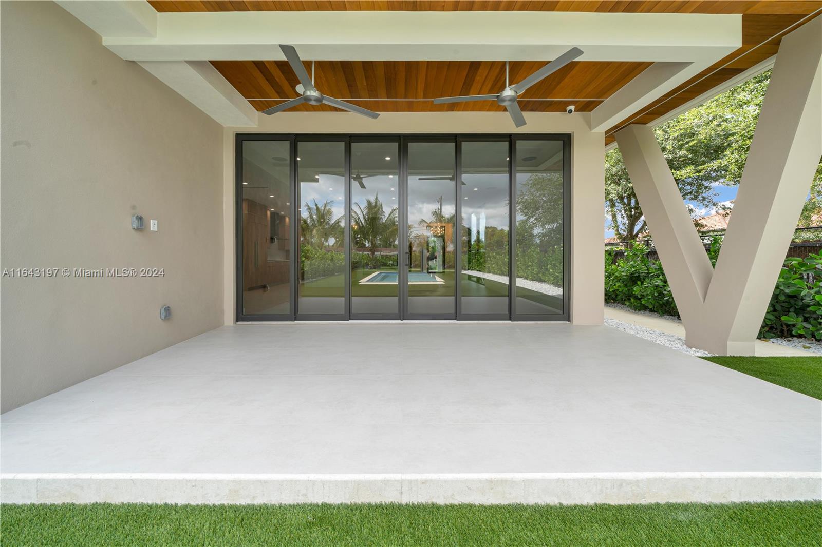 8821 Southwest 56th Street Miami, FL 33165 - Photo 38 of 49 a view of a room with a porch