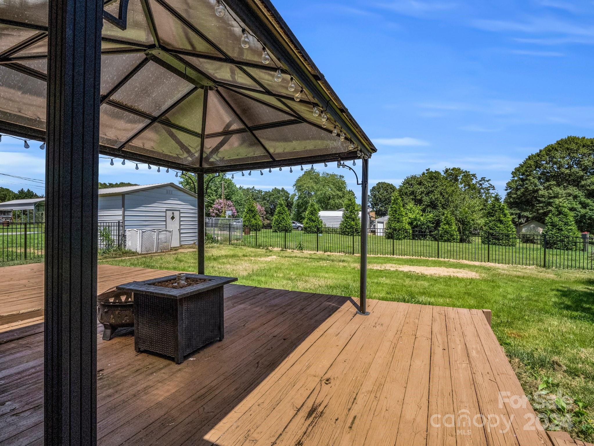 3401 Spencer Road Conover, NC 28613 - Photo 29 of 34 a view of backyard with sitting area