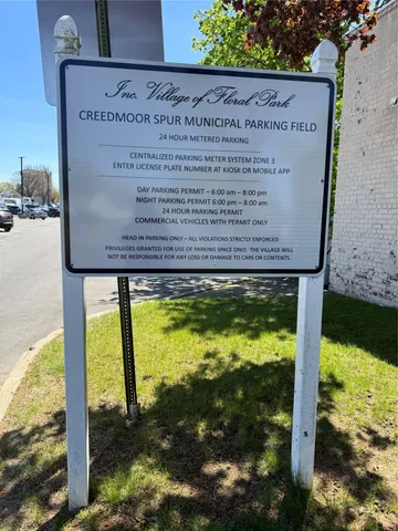 a view of a street sign